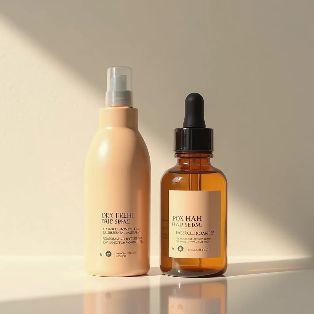 סרום לשיער יבש - סרום לשיער יבש לחות מעשית וברק טבעי לכל היום ללא תוספים