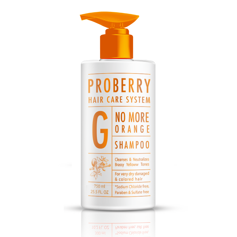 Proberry Gojiberry shampoo Cleanses & Neutralizes Orange Shades 750ml