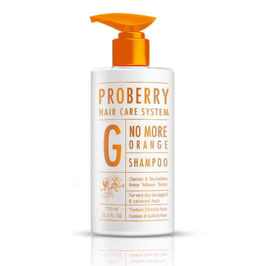 Proberry Gojiberry shampoo Cleanses & Neutralizes Orange Shades 750ml