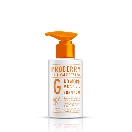 שמפו לשיער לשטיפה ולנטרול הגוון הכתום 300 מ"ל | No More Orange Shampoo
