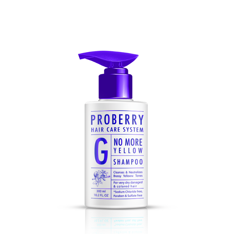 Proberry Gojiberry shampoo Cleanses & Neutralizes Yellow Shades 300ml